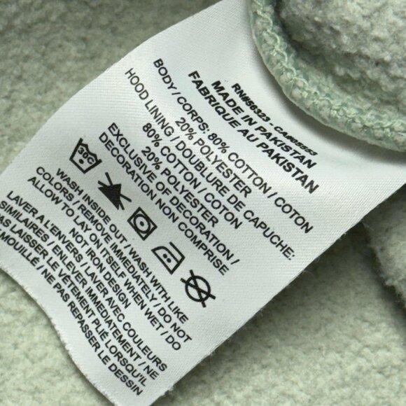 Nike Center Check Hoodie Sweatshirt Mens Small Embroidered Check Logo - Picture 12 of 15